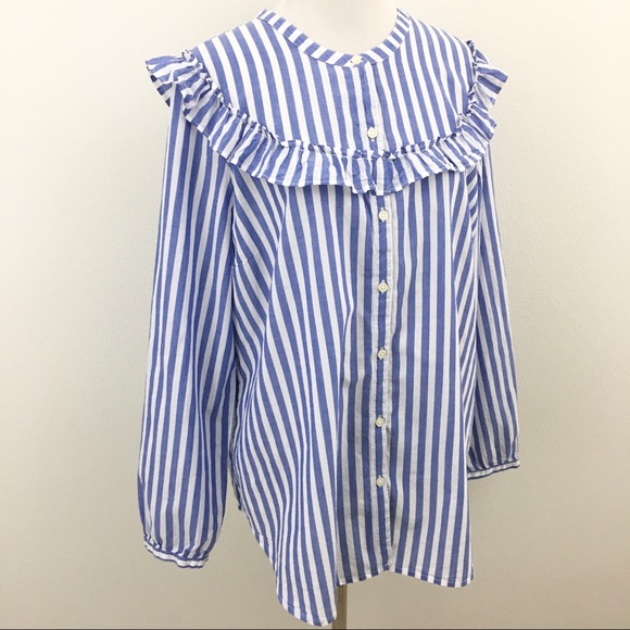 🧡 Old Navy | Ruffled Blouse - Picture 6 of 10